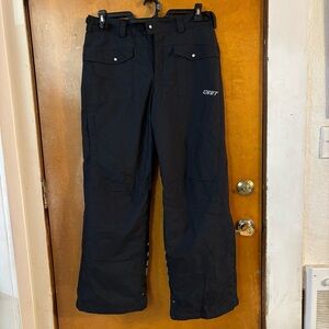 Columbia black snow pants.  18/20. Youth.